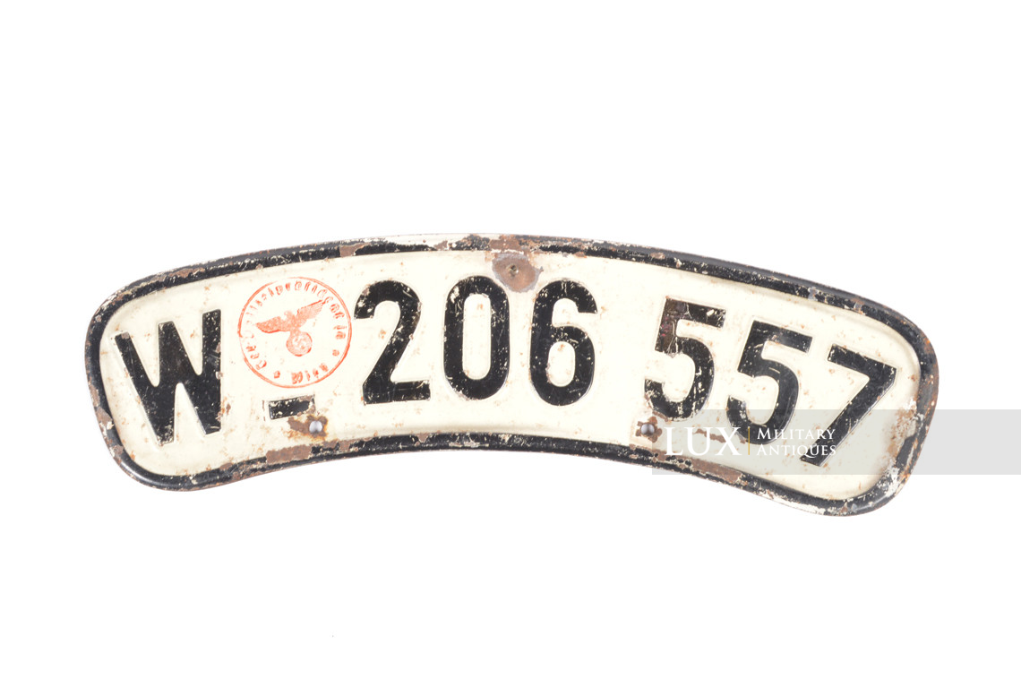 Set de plaques d’immatriculation d’une moto allemande - photo 8