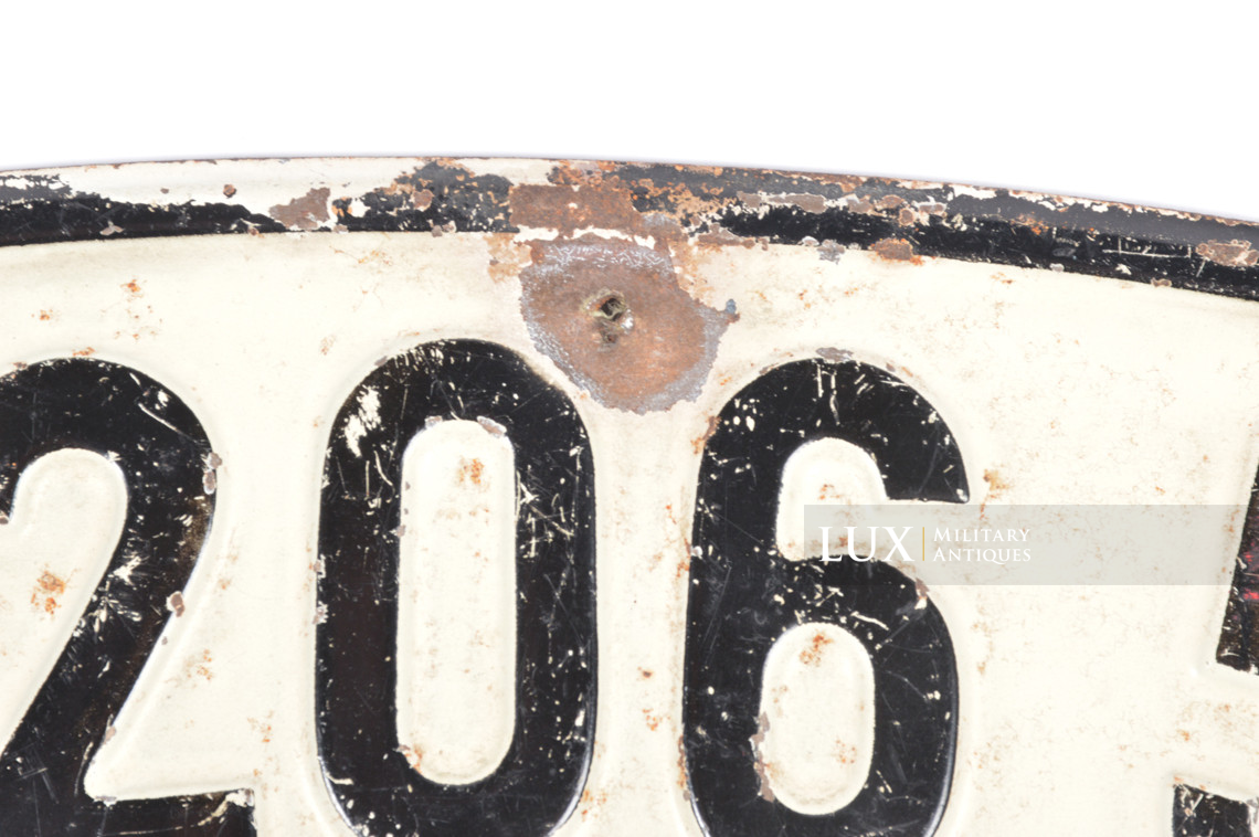 Set de plaques d’immatriculation d’une moto allemande - photo 11