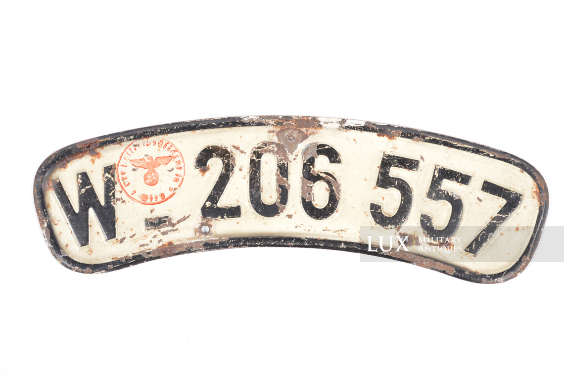Set de plaques d’immatriculation d’une moto allemande - photo 13
