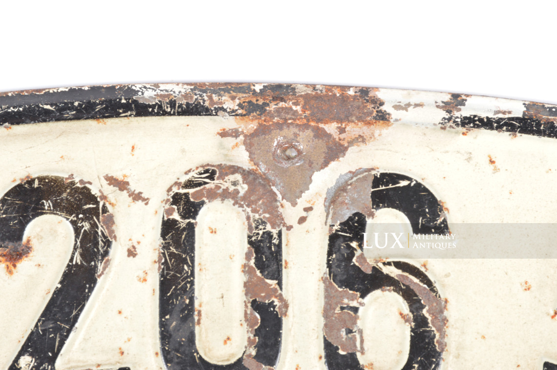 Set de plaques d’immatriculation d’une moto allemande - photo 16