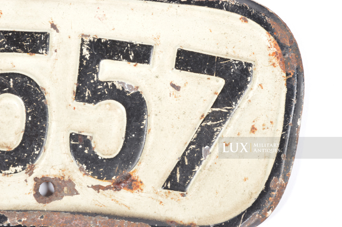 Set de plaques d’immatriculation d’une moto allemande - photo 17