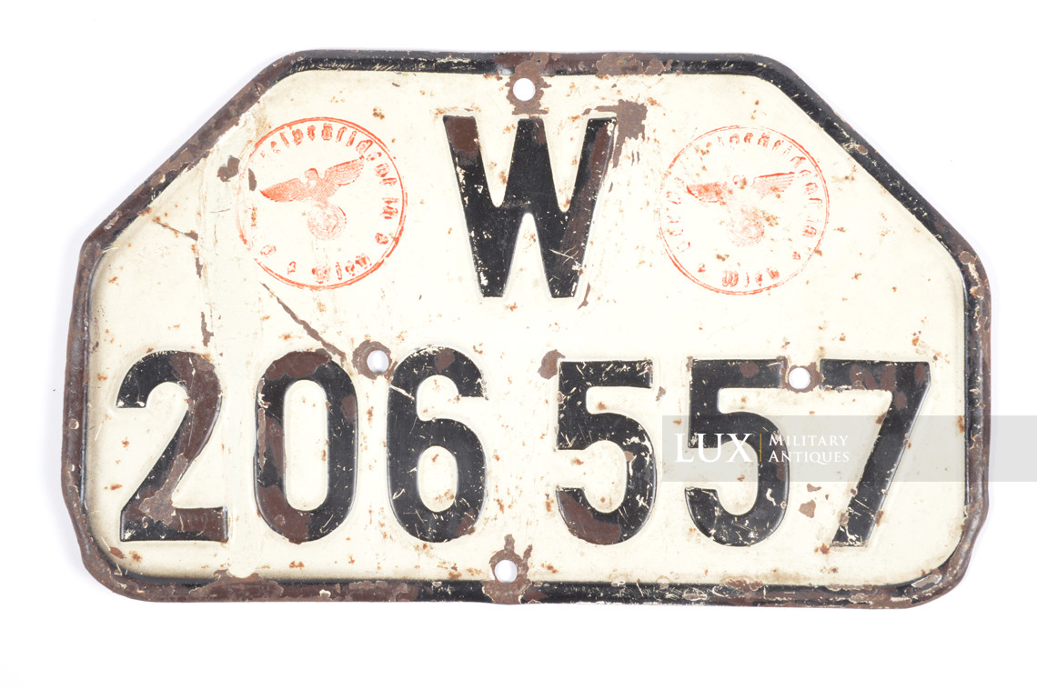 Set de plaques d’immatriculation d’une moto allemande - photo 19