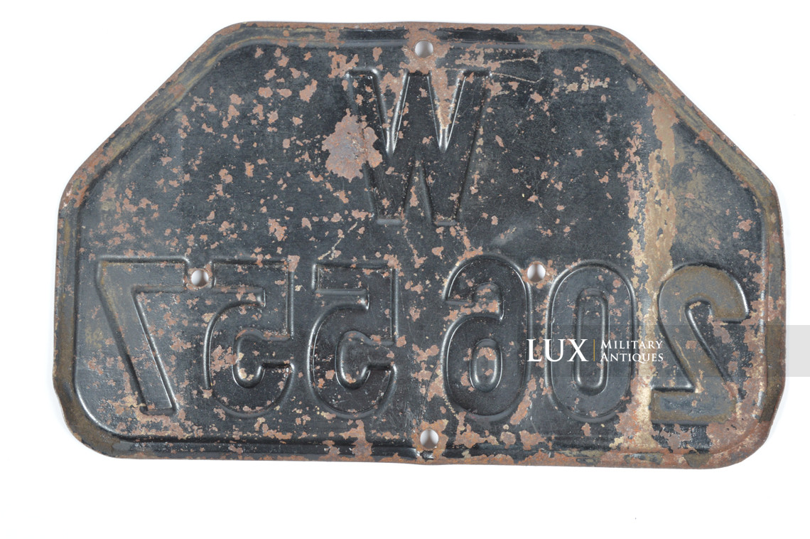 Set de plaques d’immatriculation d’une moto allemande - photo 25