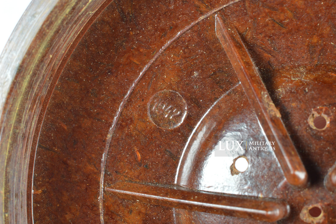 German brown bakelite butterdish - photo 16