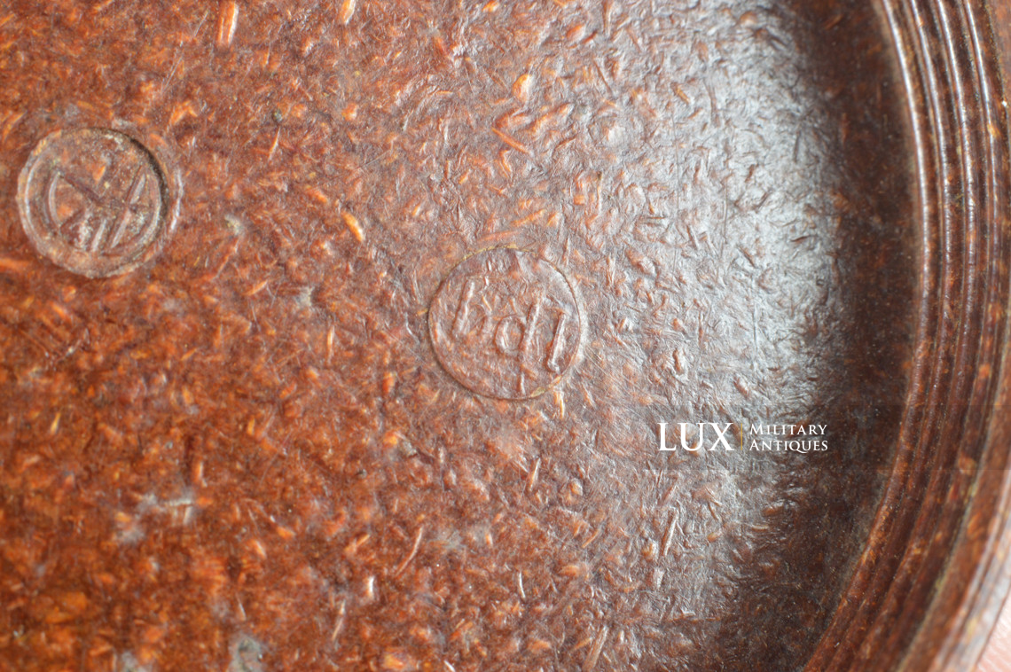 German gun cannon bakelite shell charge container, « 7.5cm Le.I.G.18 » - photo 11