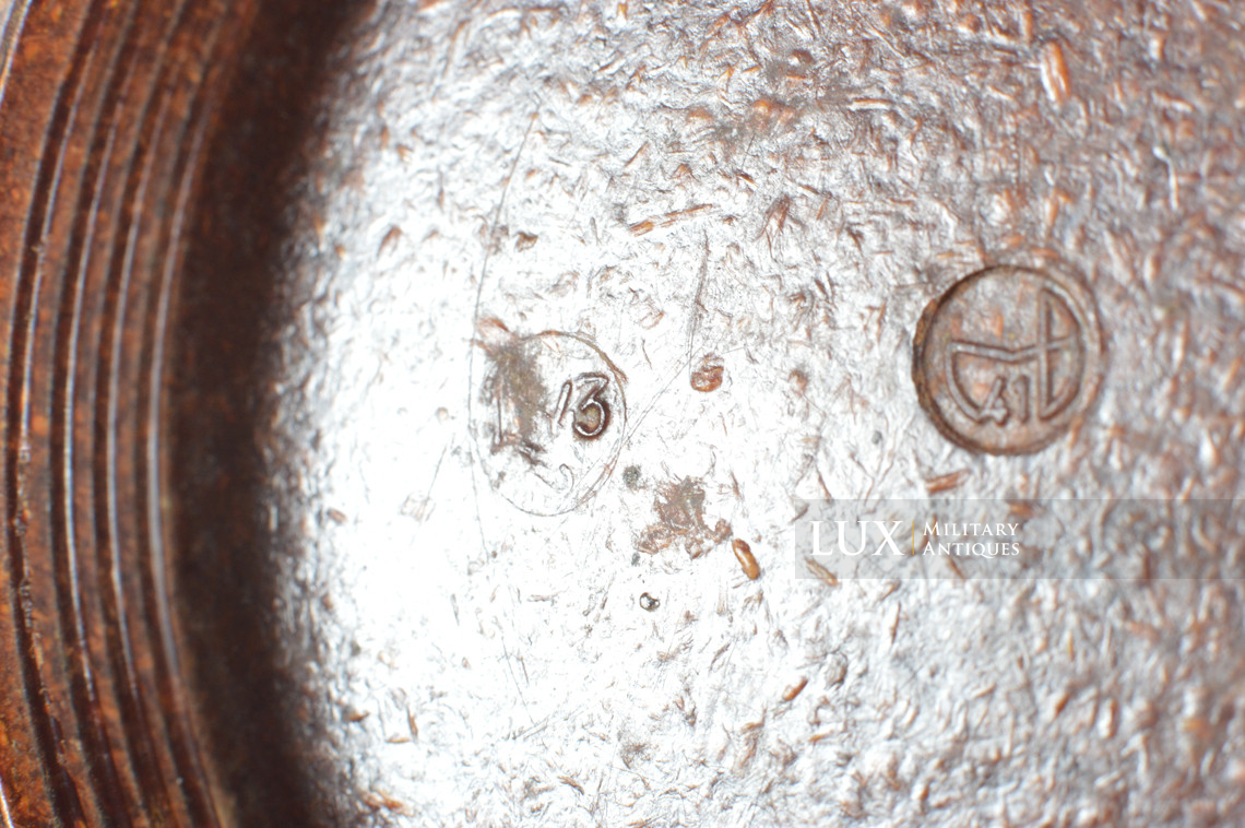 German gun cannon bakelite shell charge container, « 7.5cm Le.I.G.18 » - photo 12