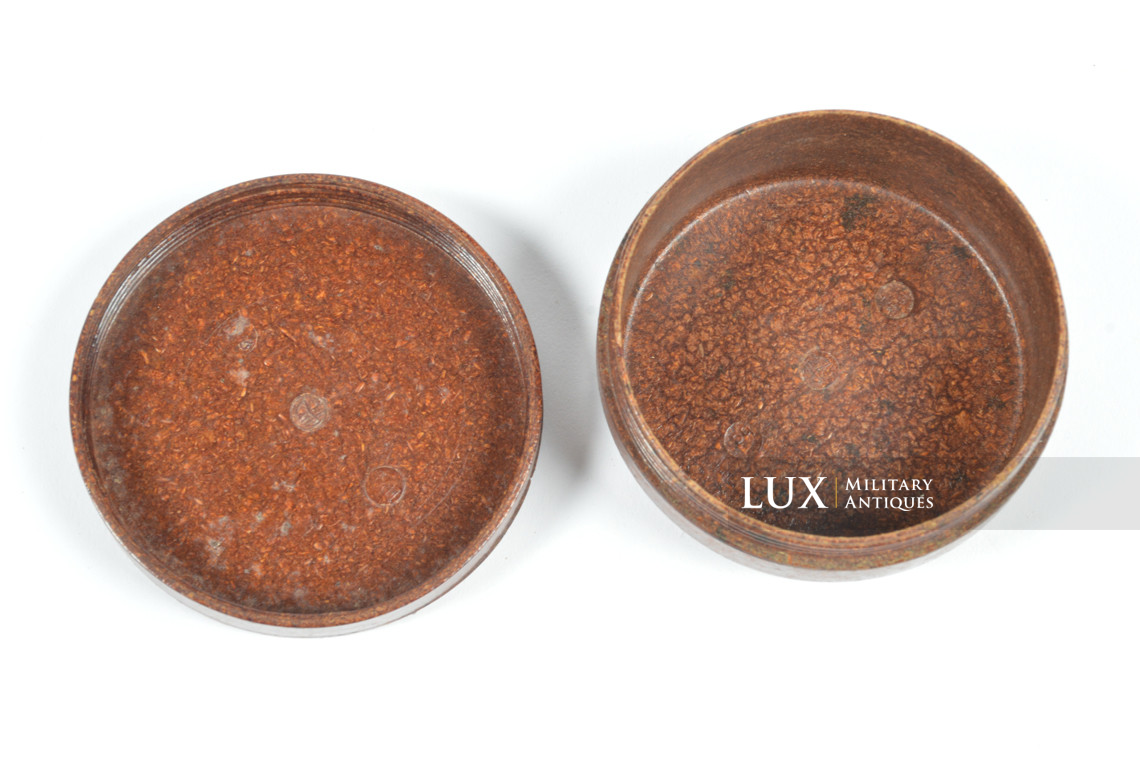 German gun cannon bakelite shell charge container, « 7.5cm Le.I.G.18 » - photo 10