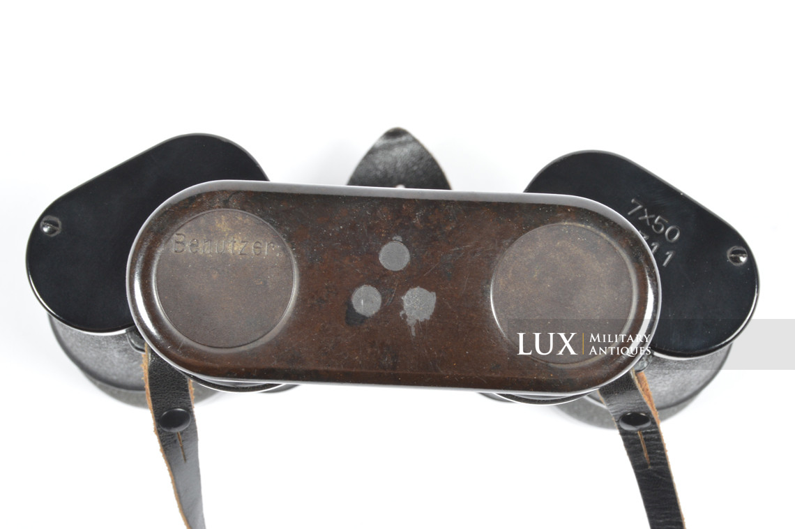Unissued German Kriegsmarine 7x50 power issued field binoculars, « blc44 » - photo 19