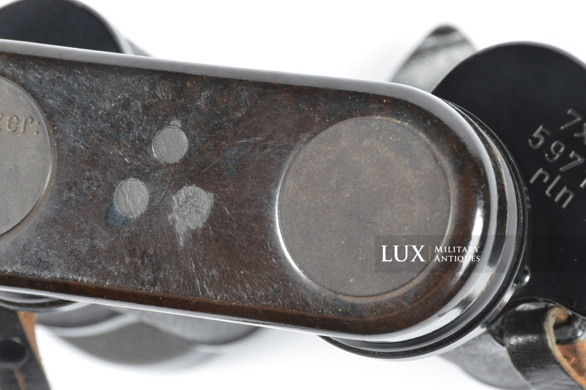 Unissued German Kriegsmarine 7x50 power issued field binoculars, « blc44 » - photo 21