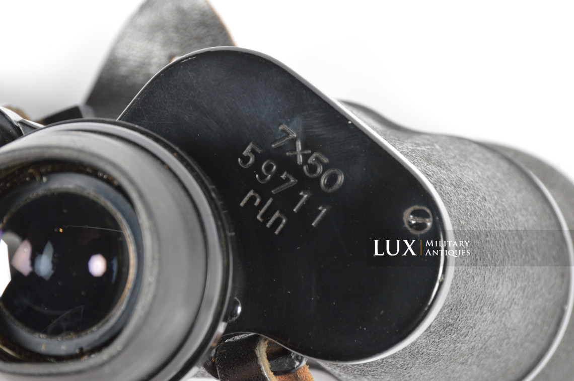 Unissued German Kriegsmarine 7x50 power issued field binoculars, « blc44 » - photo 23