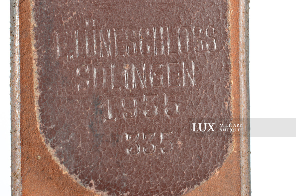 Cuir de ceinturon allemand précoce, « RAD 1935 » - photo 14