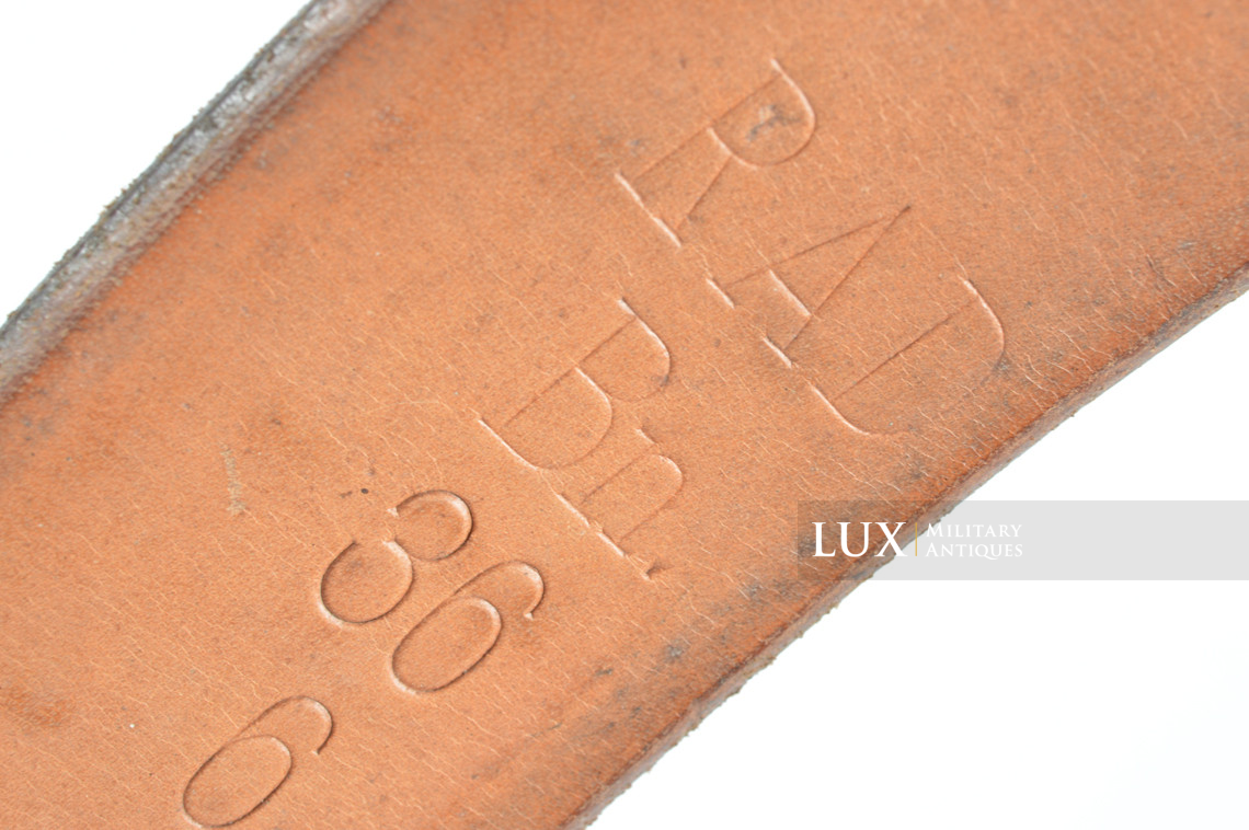 Cuir de ceinturon allemand précoce, « RAD 1935 » - photo 16