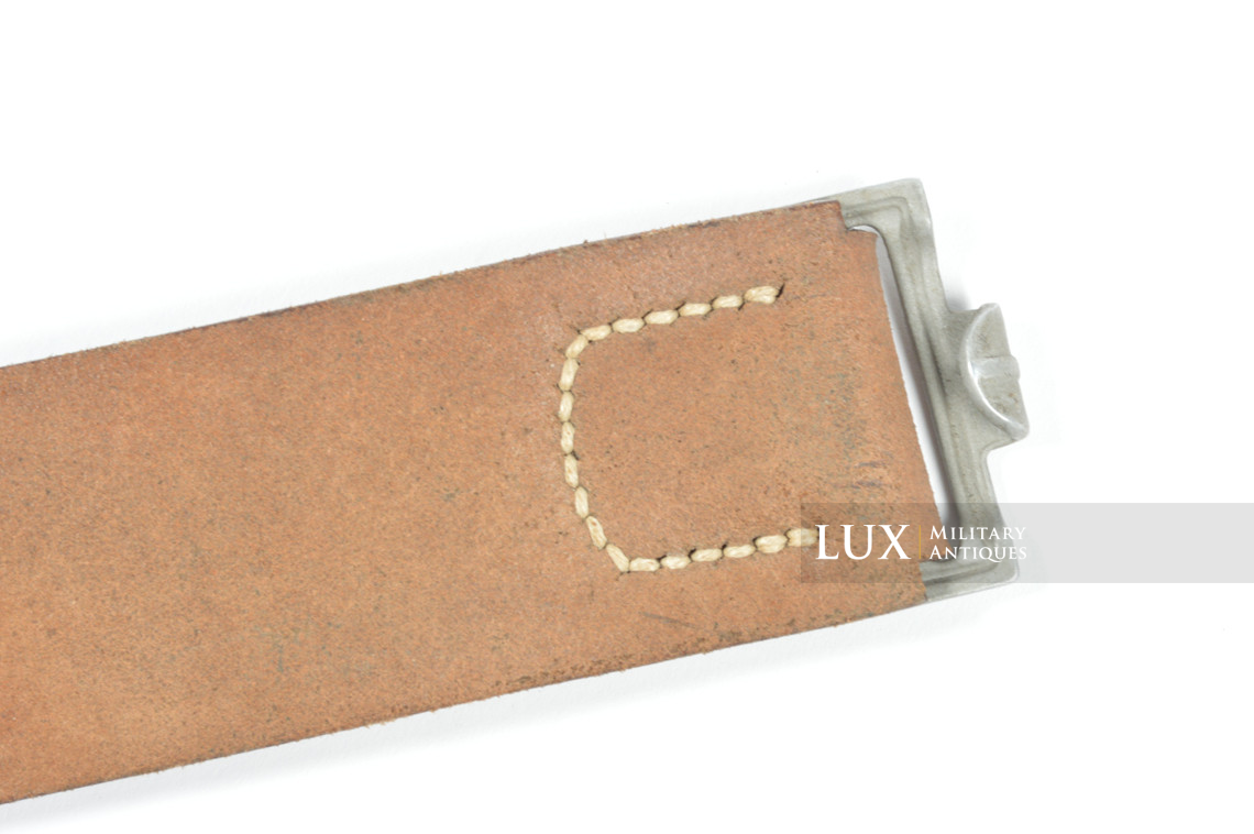 Cuir de ceinturon allemand précoce en cuir brun, « 1938 » - photo 8