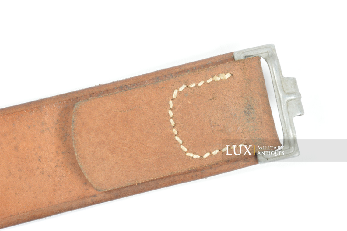 Cuir de ceinturon allemand précoce en cuir brun, « 1938 » - photo 9