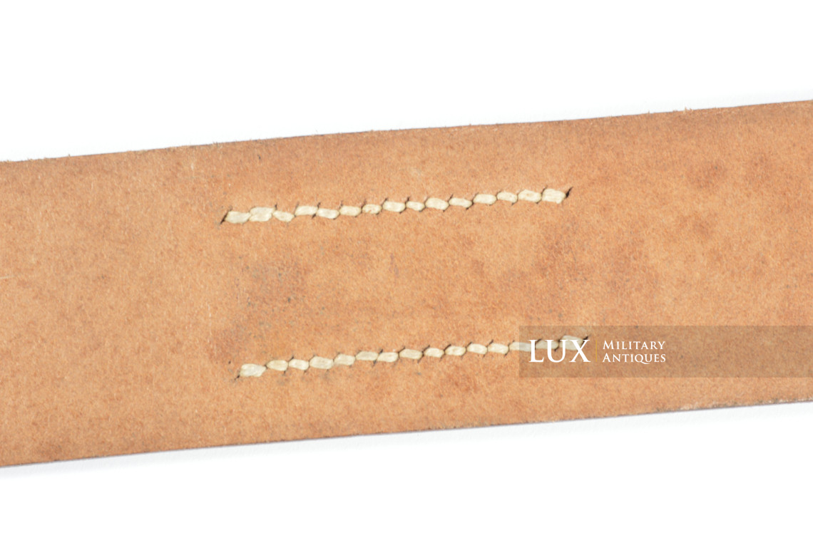 Cuir de ceinturon allemand précoce en cuir brun, « 1938 » - photo 11