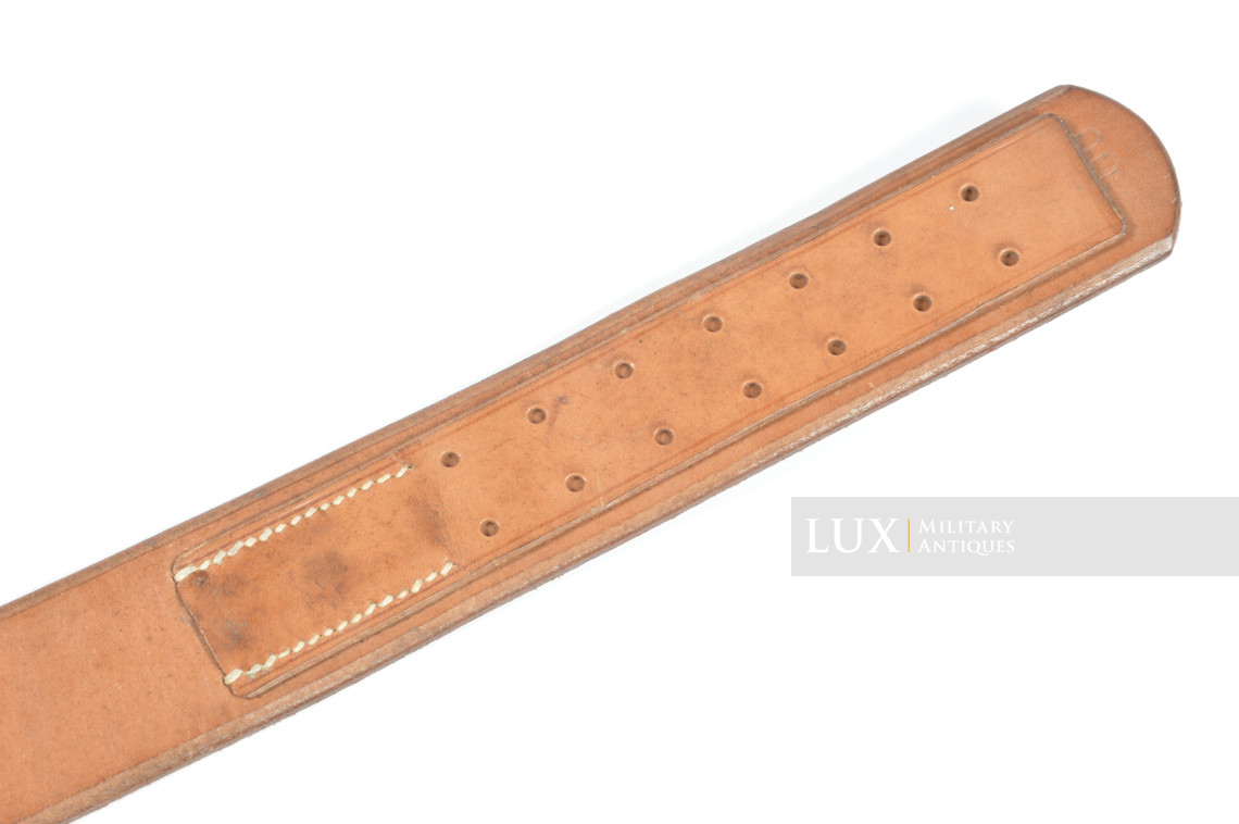Cuir de ceinturon allemand précoce en cuir brun, « 1938 » - photo 12