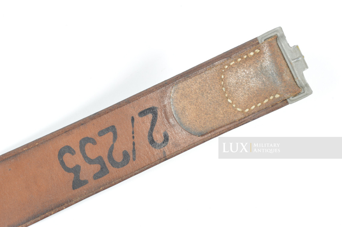 Cuir de ceinturon allemand précoce, « 1938 » - photo 8