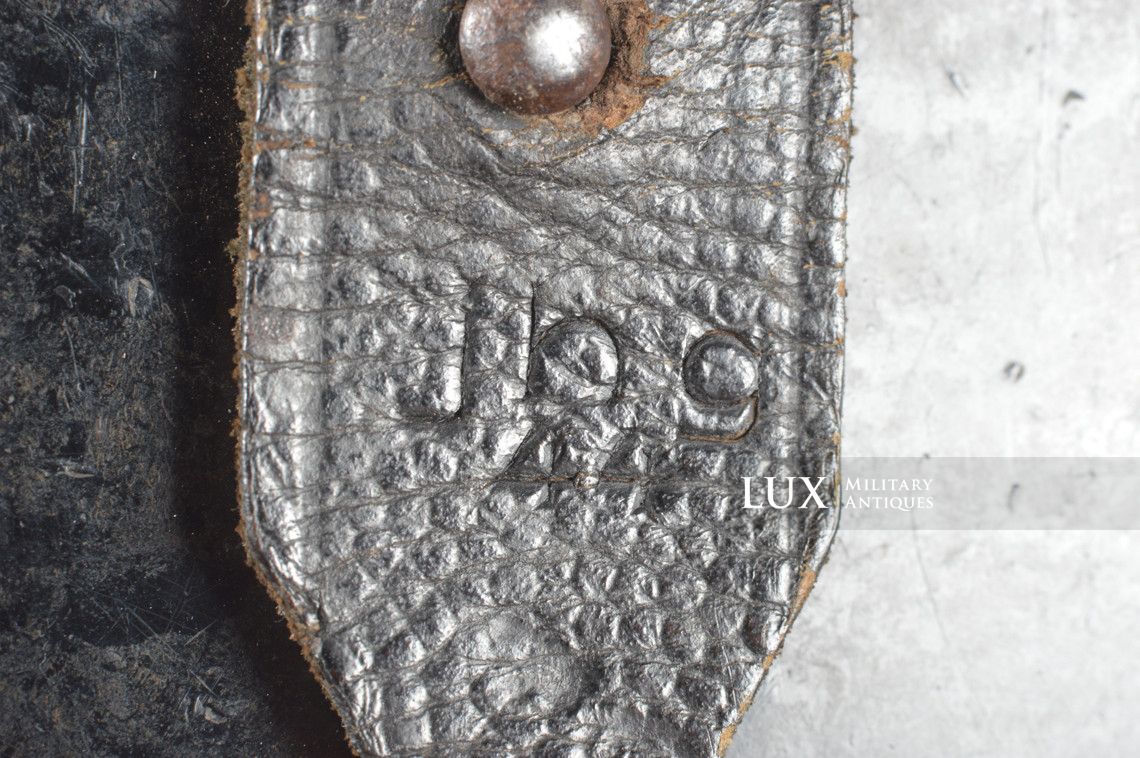 German 6x30 black bakelite binoculars storage case, « jhg44 » - photo 11