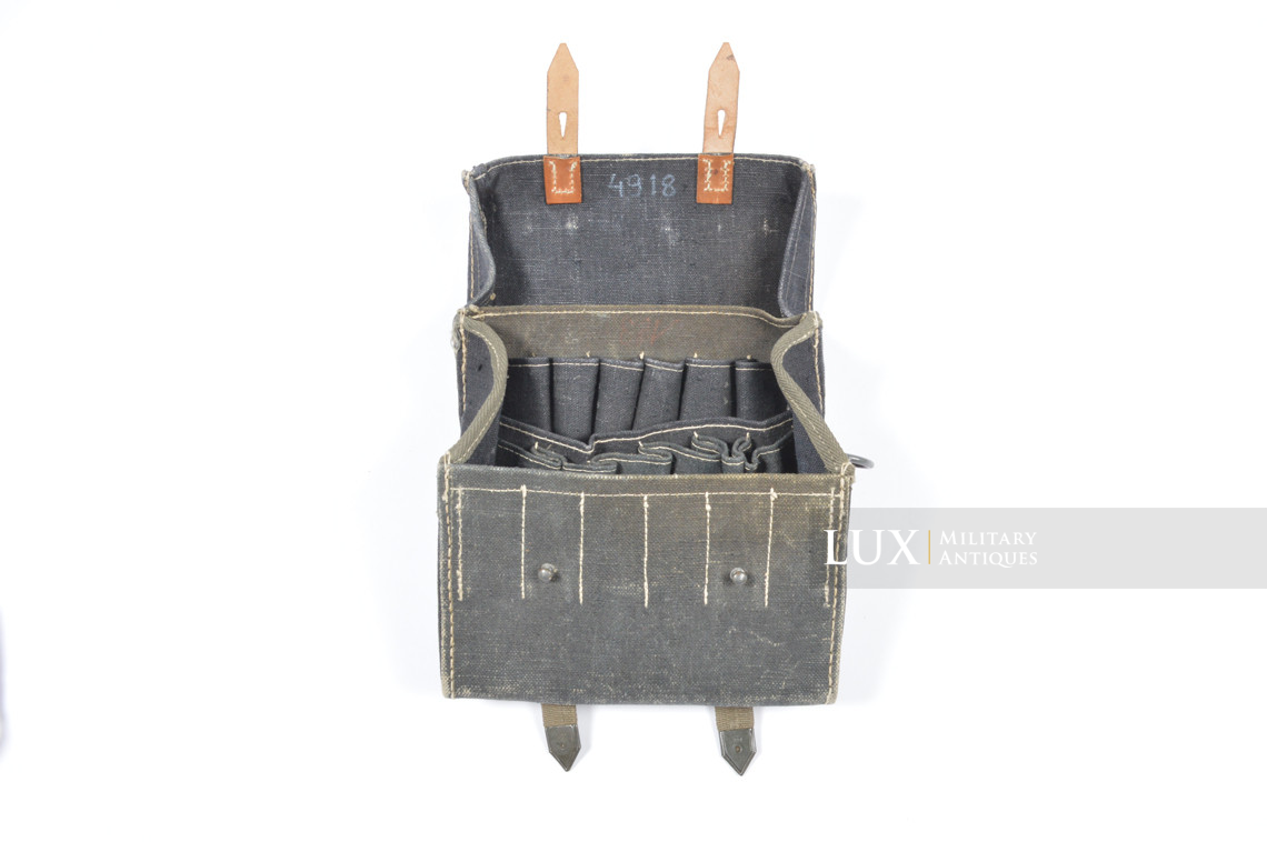 Sacoche tropicale pour projectiles de lance fusée allemand en web bleu, « fuq 1942 » - photo 15