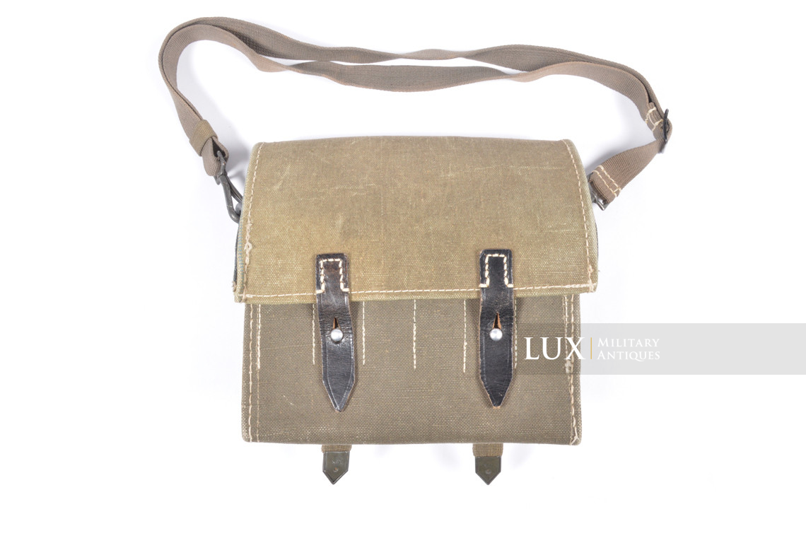 German tropical flare gun ammo pouch in bicolor web, « fuq 1942 » - photo 4