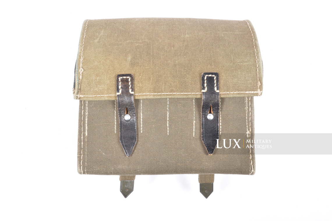 German tropical flare gun ammo pouch in bicolor web, « fuq 1942 » - photo 8