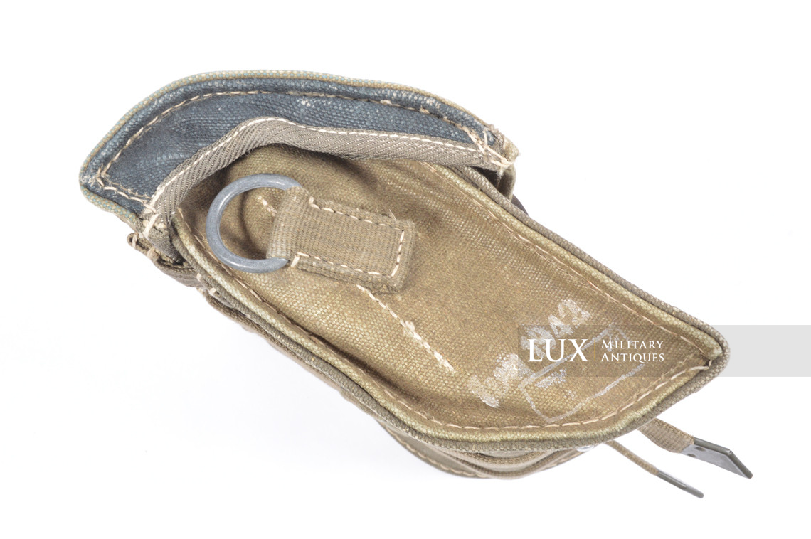 German tropical flare gun ammo pouch in bicolor web, « fuq 1942 » - photo 10