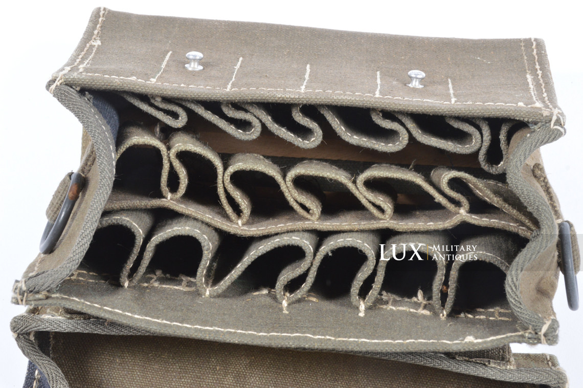 German tropical flare gun ammo pouch in bicolor web, « fuq 1942 » - photo 19
