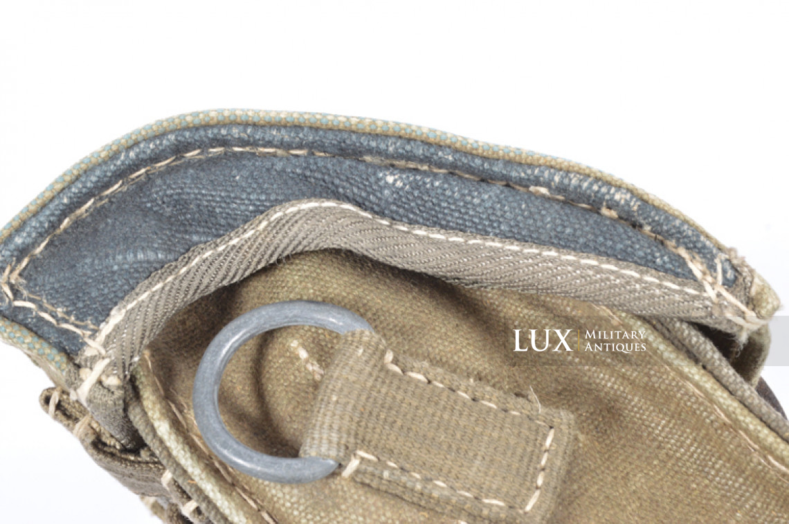 German tropical flare gun ammo pouch in bicolor web, « fuq 1942 » - photo 11