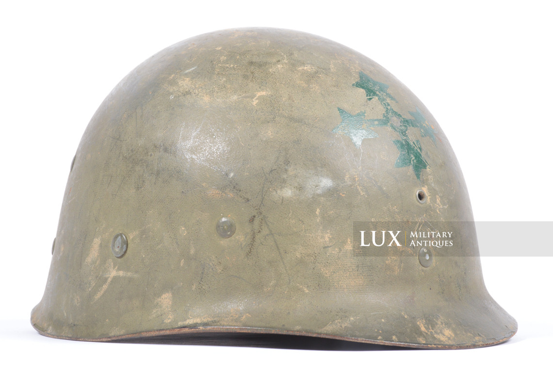 USM1 4th Infantry Division officier helmet liner, « YVI » - photo 10