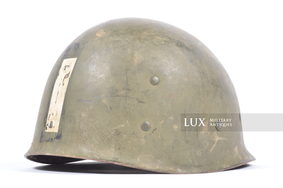 USM1 4th Infantry Division officier helmet liner, « YVI » - photo 12