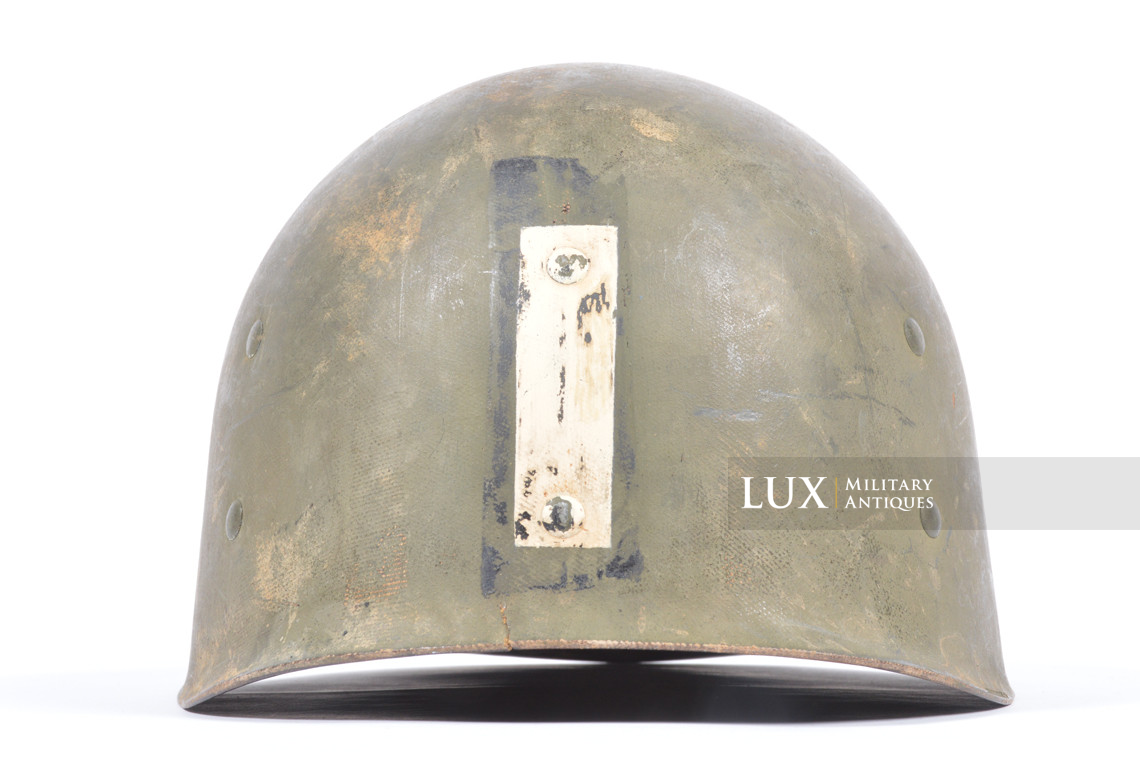 USM1 4th Infantry Division officier helmet liner, « YVI » - photo 13