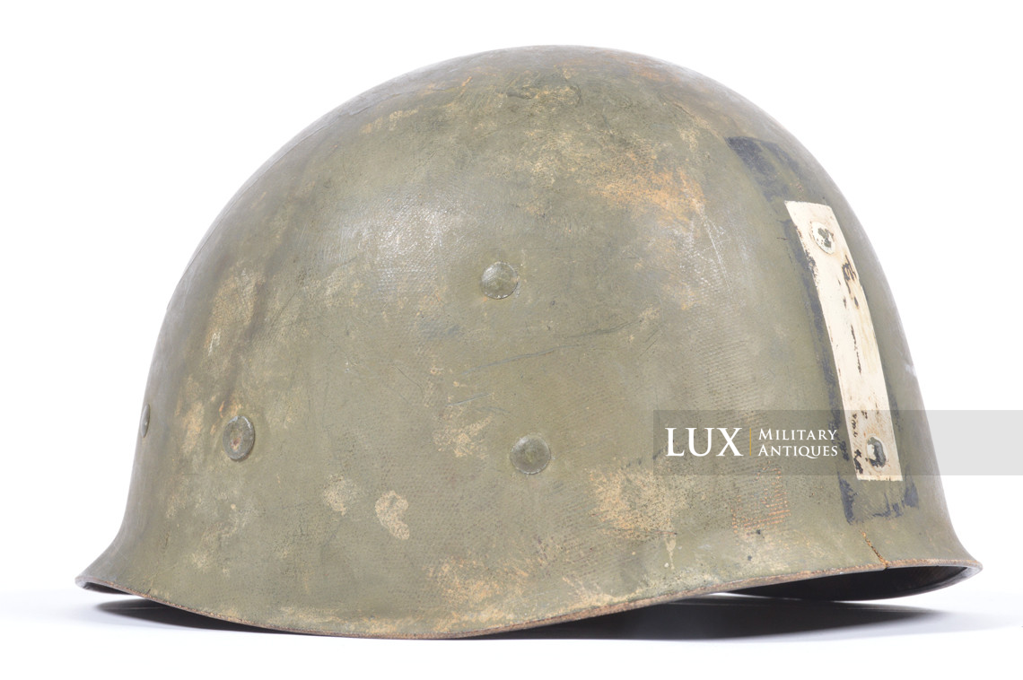USM1 4th Infantry Division officier helmet liner, « YVI » - photo 14