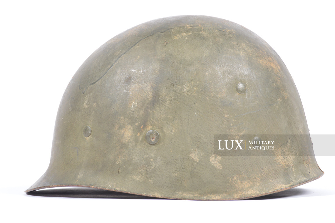 USM1 4th Infantry Division officier helmet liner, « YVI » - photo 15