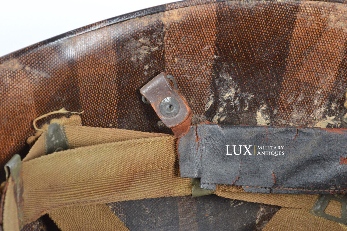 USM1 4th Infantry Division officier helmet liner, « YVI » - photo 40