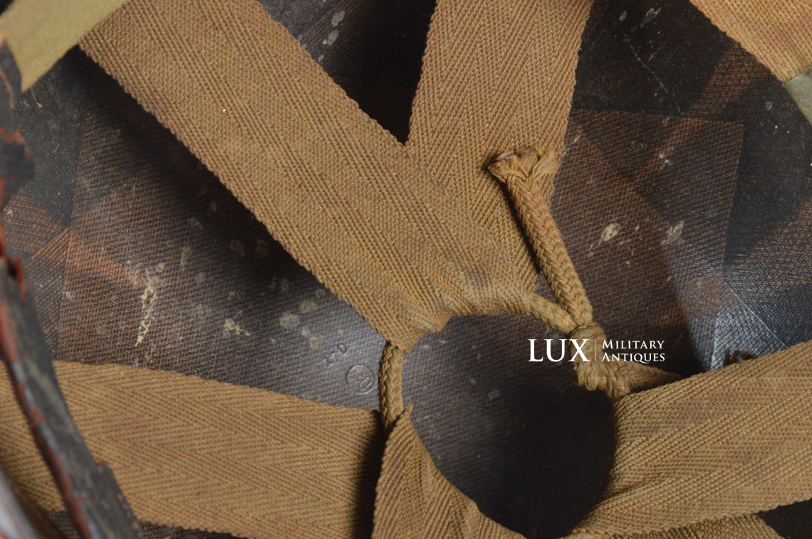 USM1 4th Infantry Division officier helmet liner, « YVI » - photo 44