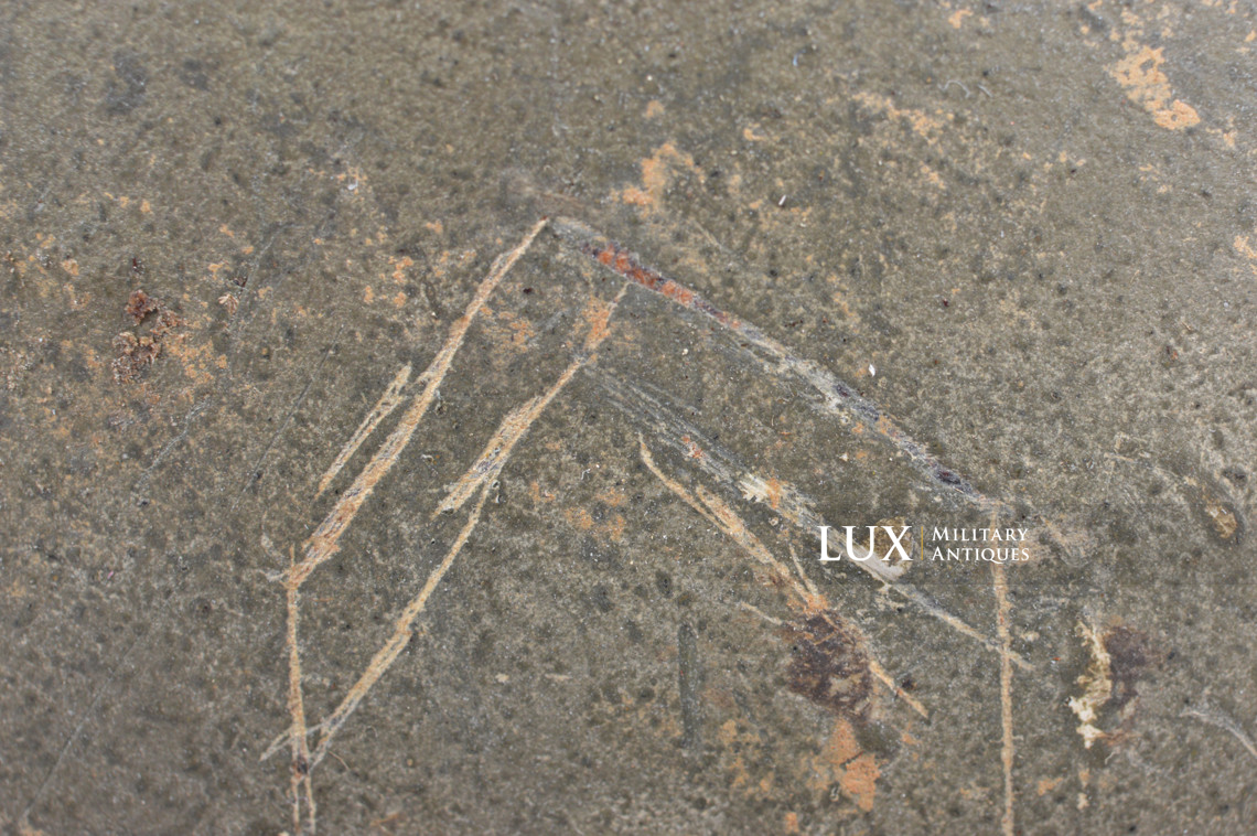 USM1 4th Infantry Division officier helmet liner, « YVI » - photo 28