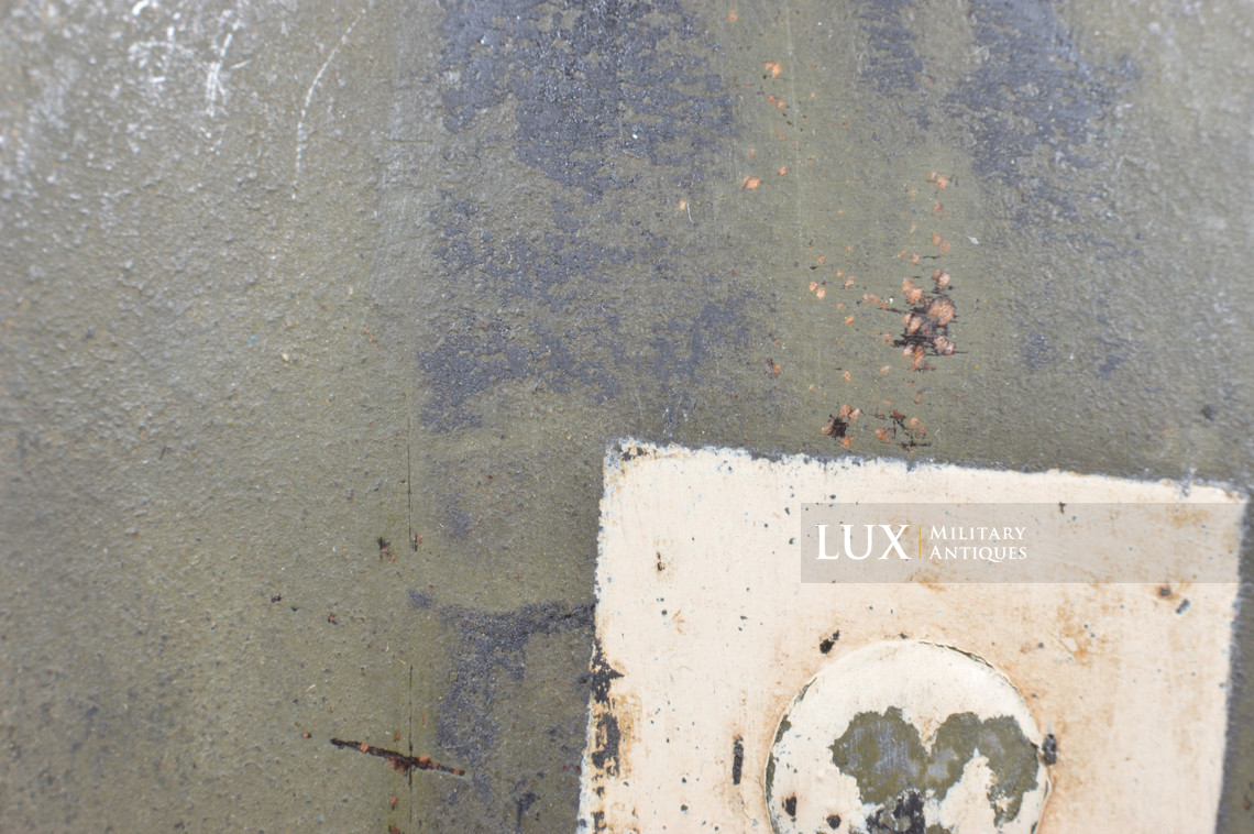 USM1 4th Infantry Division officier helmet liner, « YVI » - photo 31