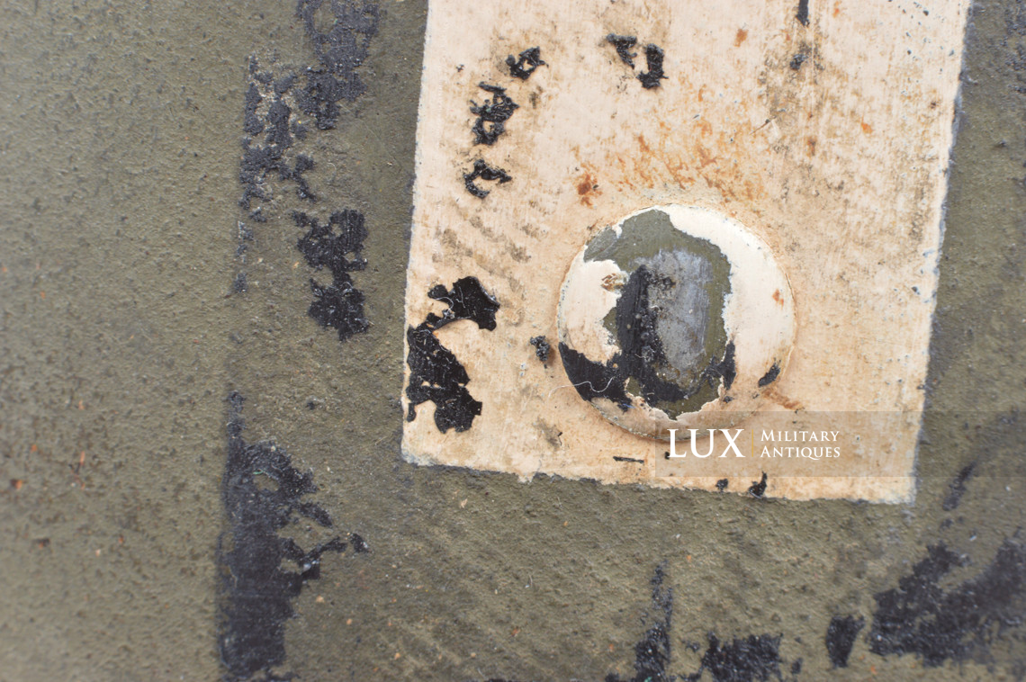 USM1 4th Infantry Division officier helmet liner, « YVI » - photo 33