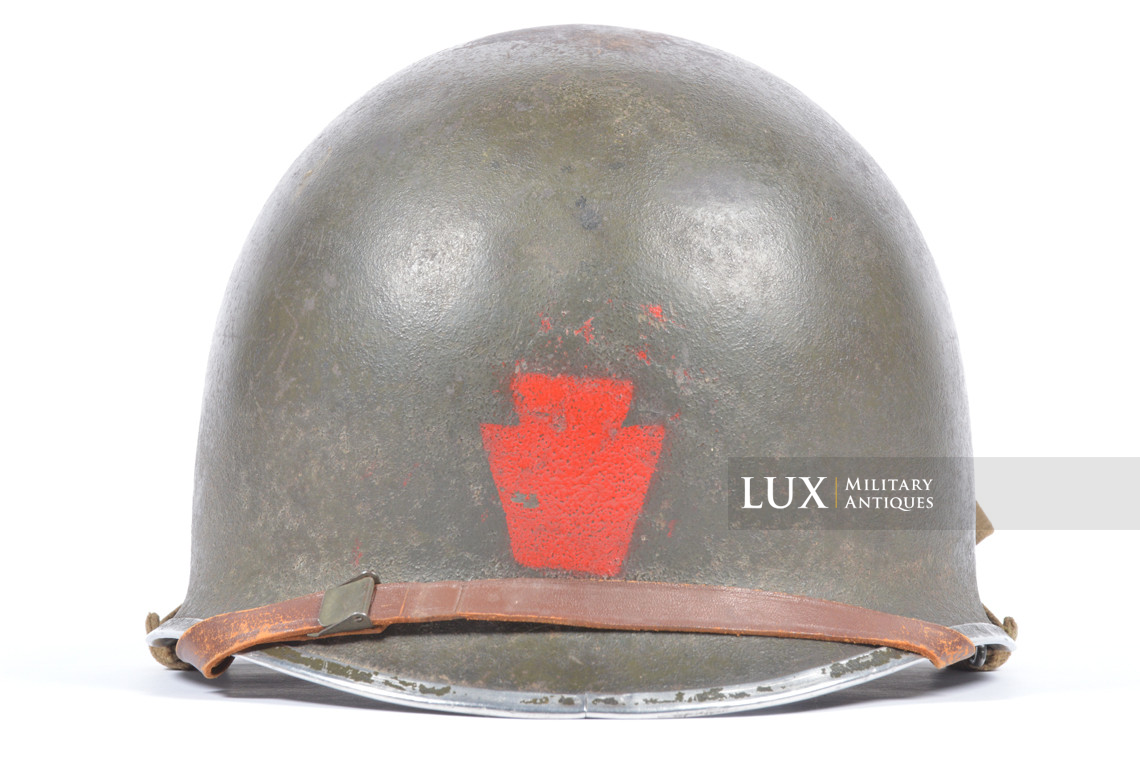 USM1 combat helmet, 28th Infantry Division, « KEYSTONE » - photo 7