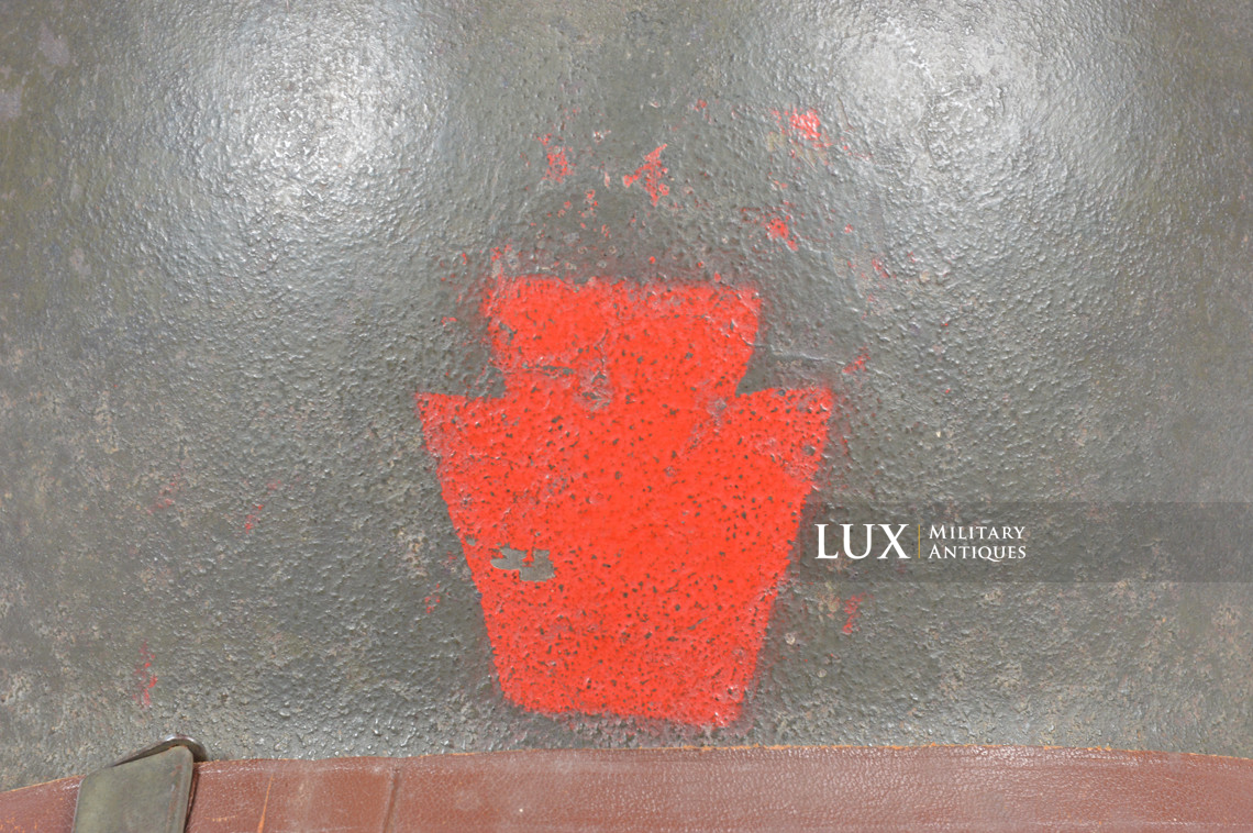 USM1 combat helmet, 28th Infantry Division, « KEYSTONE » - photo 17