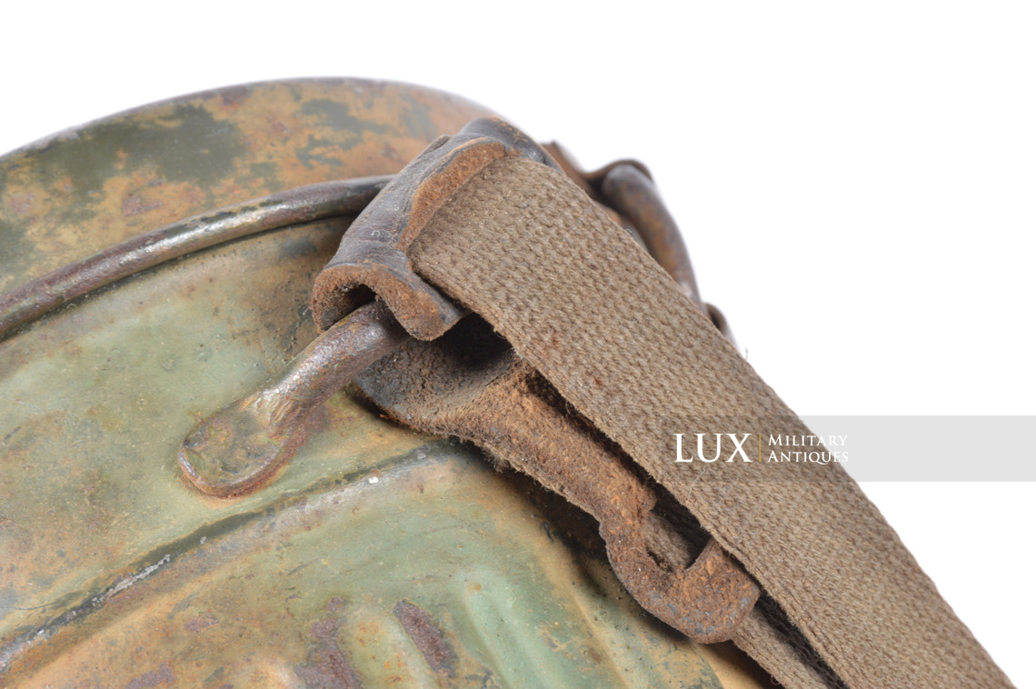 Ensemble boîtier de masque anti-gaz allemand camouflé trois tons - photo 16