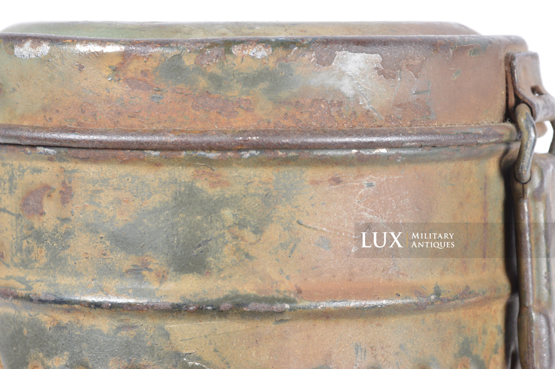 Ensemble boîtier de masque anti-gaz allemand camouflé trois tons - photo 18