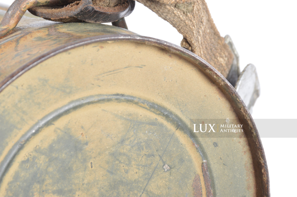 Ensemble boîtier de masque anti-gaz allemand camouflé trois tons - photo 23