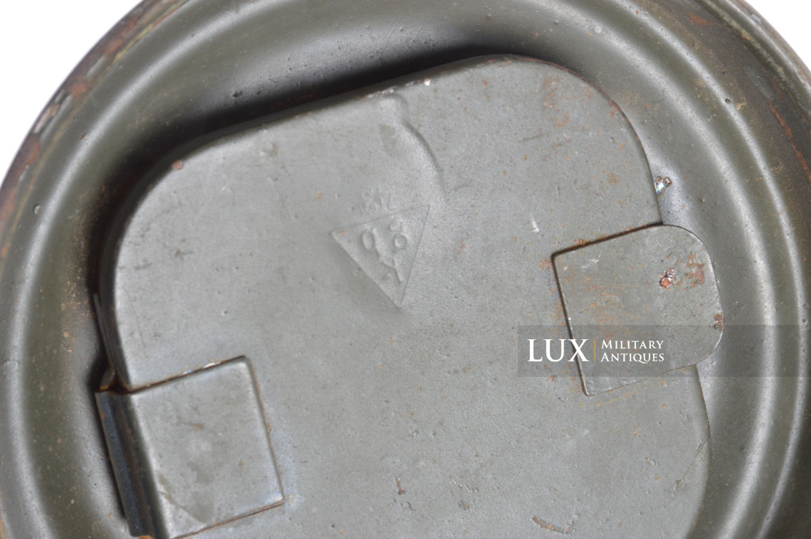 Ensemble boîtier de masque anti-gaz allemand camouflé trois tons - photo 41