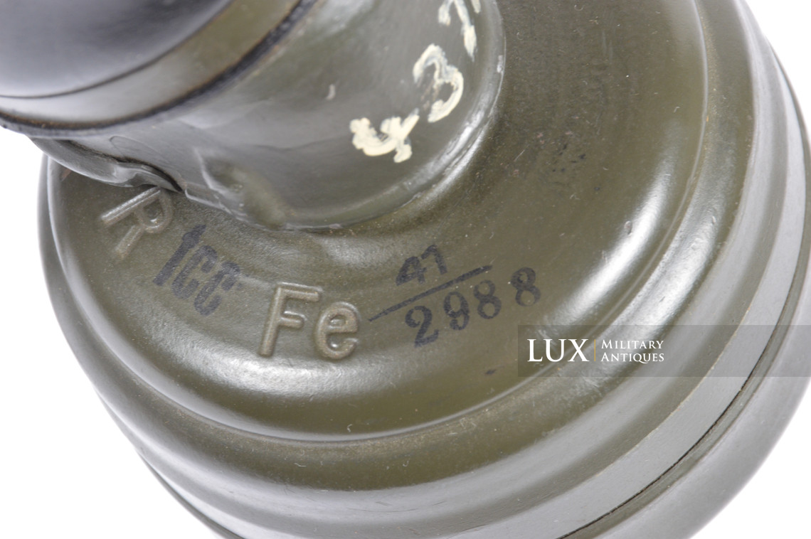 Ensemble boîtier de masque anti-gaz allemand camouflé trois tons - photo 46