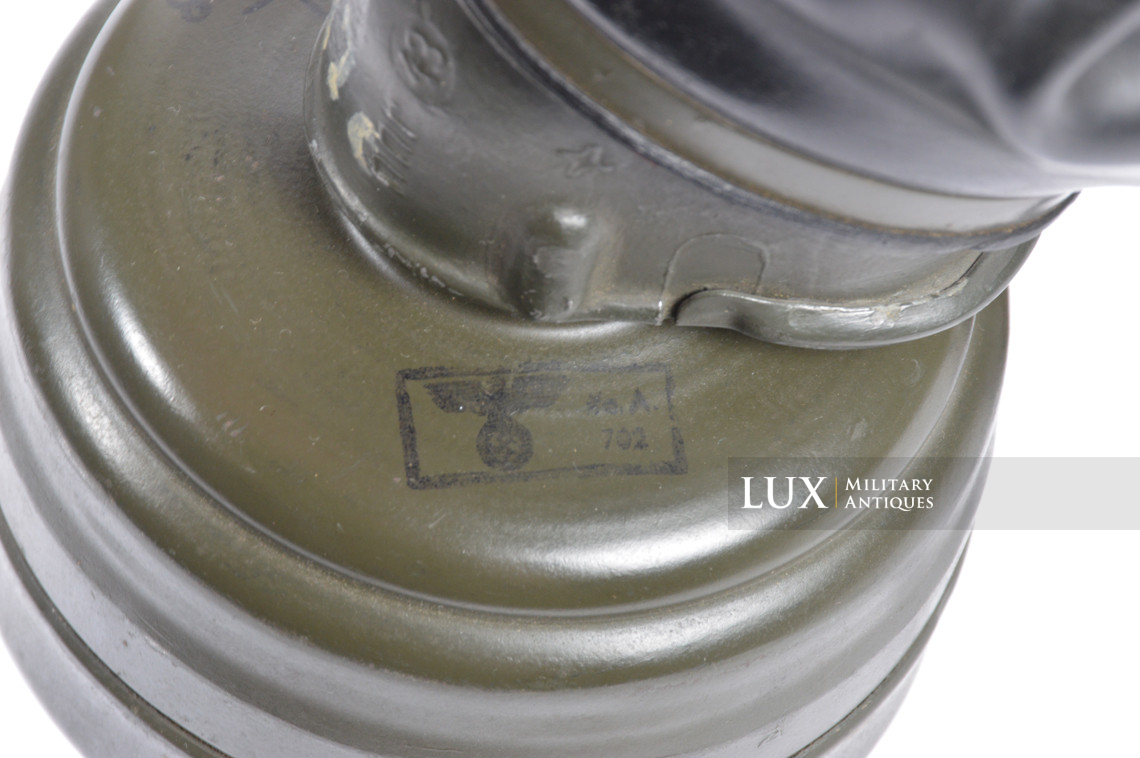Ensemble boîtier de masque anti-gaz allemand camouflé trois tons - photo 47