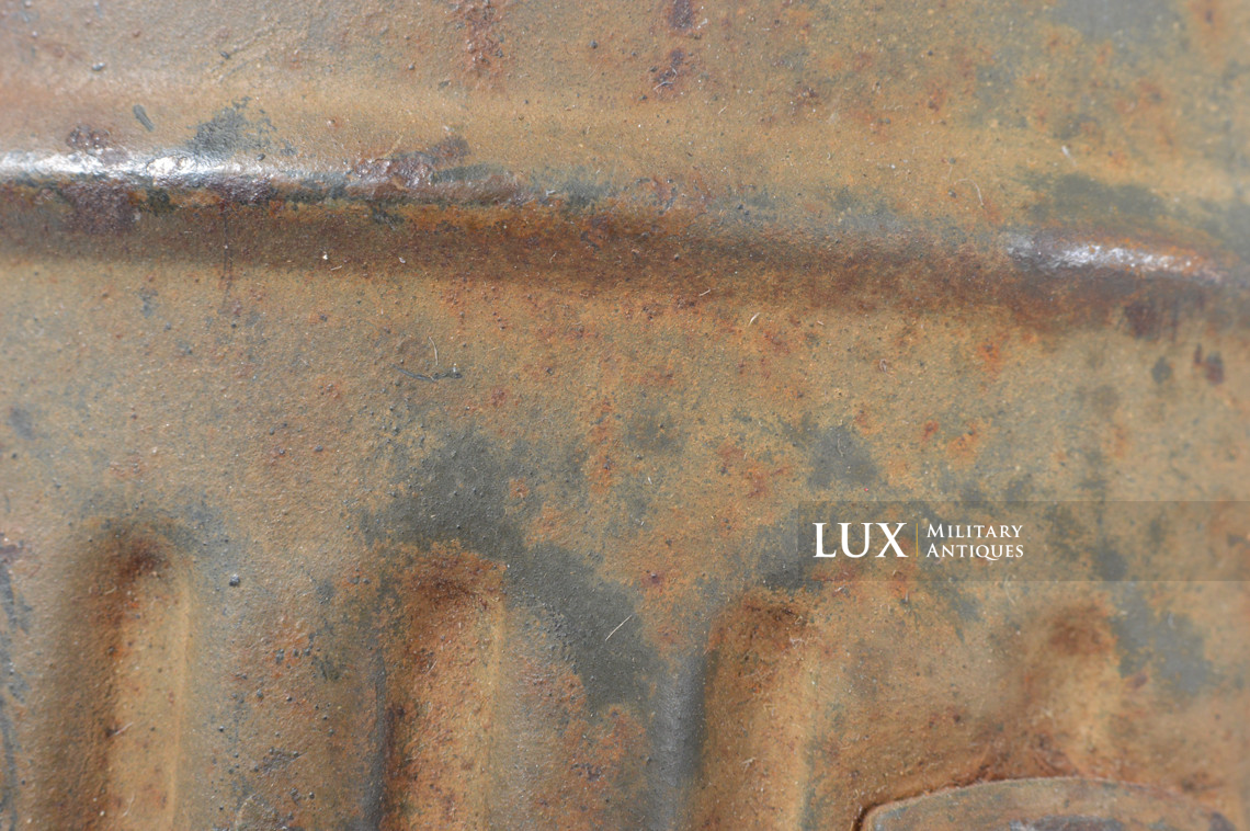 Ensemble boîtier de masque anti-gaz allemand camouflé trois tons - photo 26