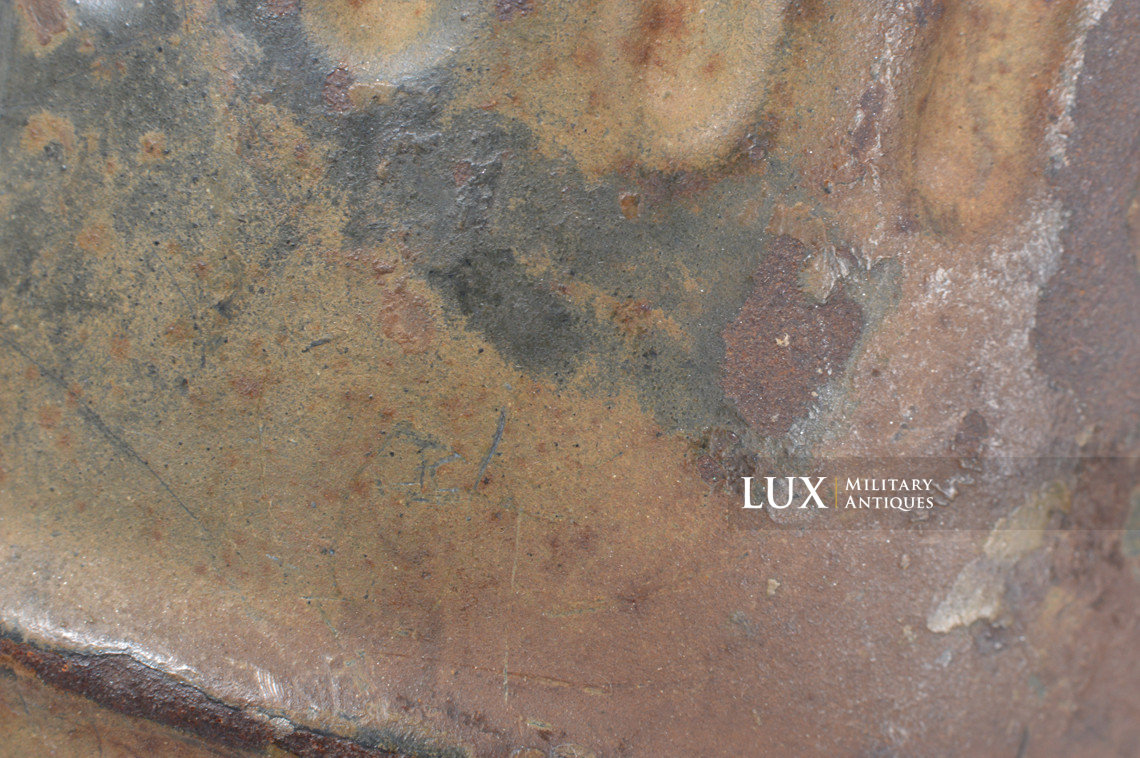 Ensemble boîtier de masque anti-gaz allemand camouflé trois tons - photo 27