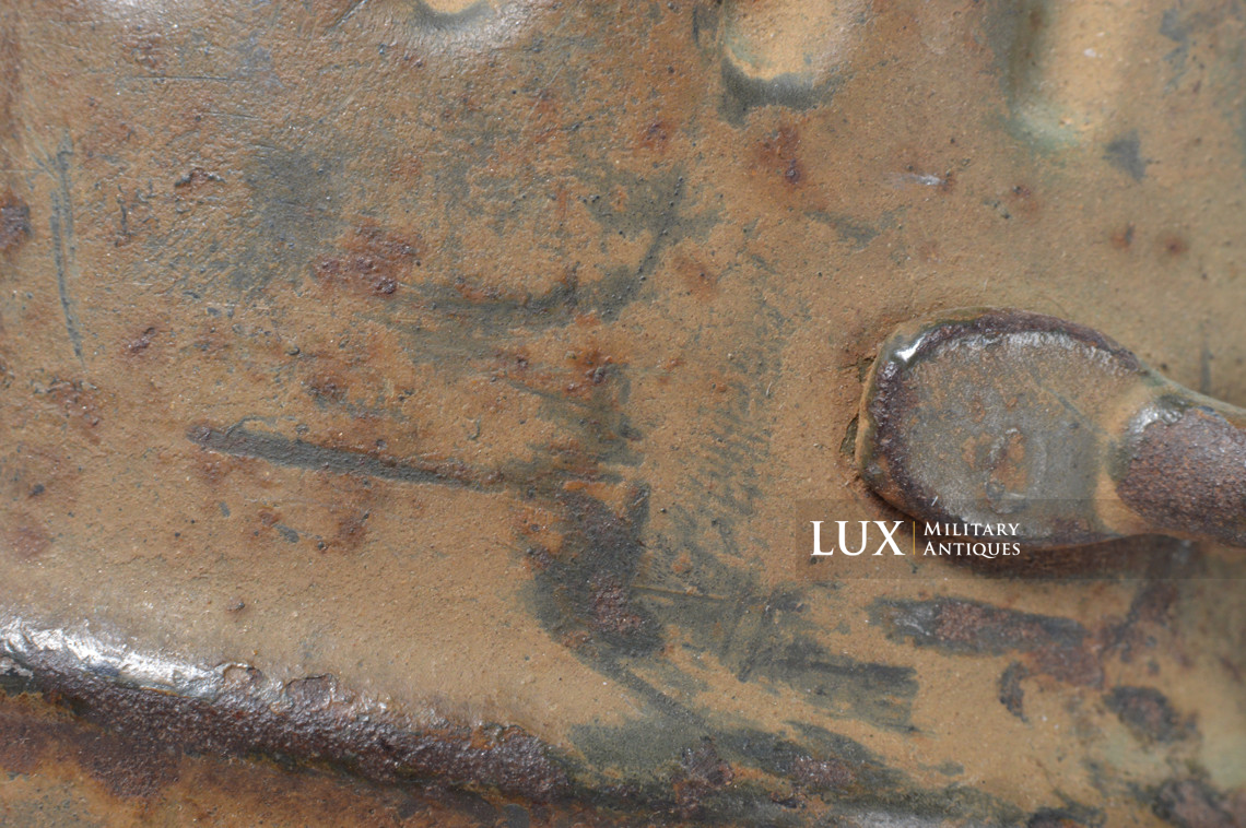 Ensemble boîtier de masque anti-gaz allemand camouflé trois tons - photo 28