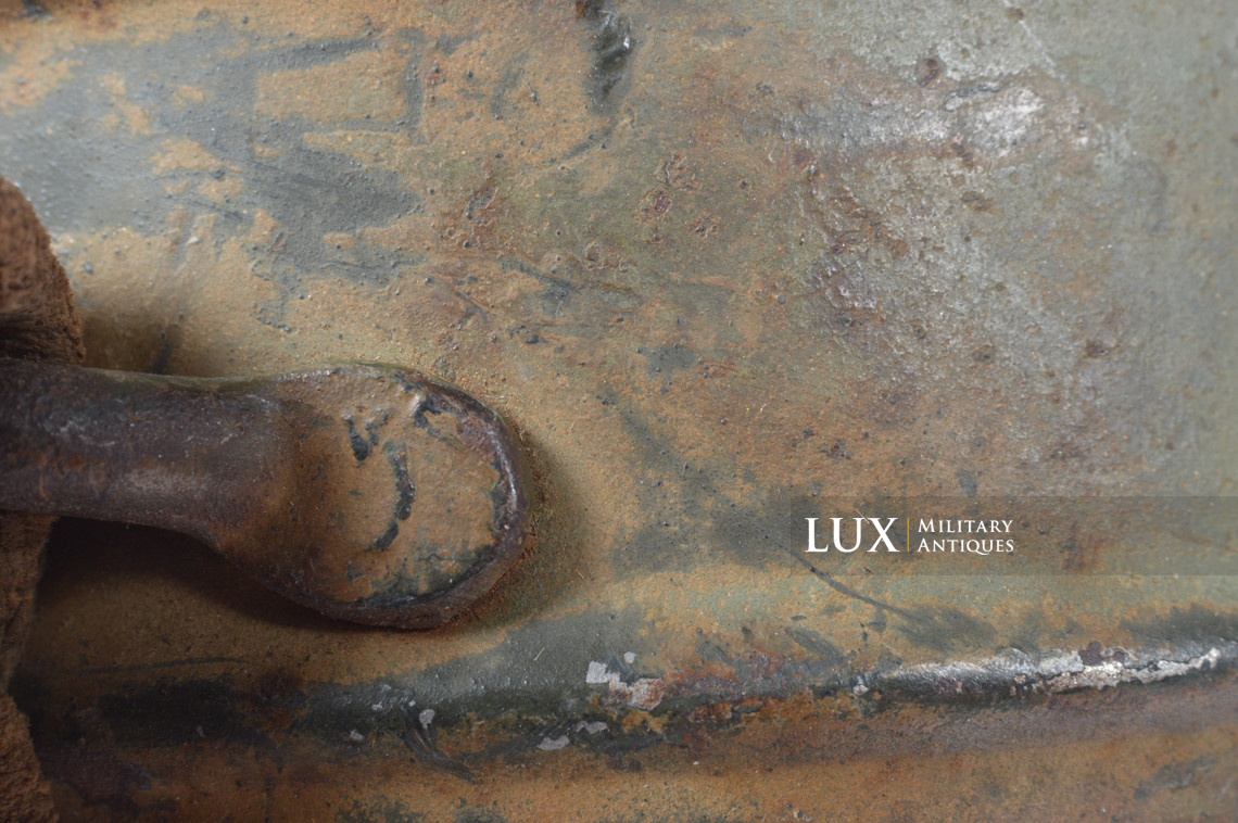 Ensemble boîtier de masque anti-gaz allemand camouflé trois tons - photo 29